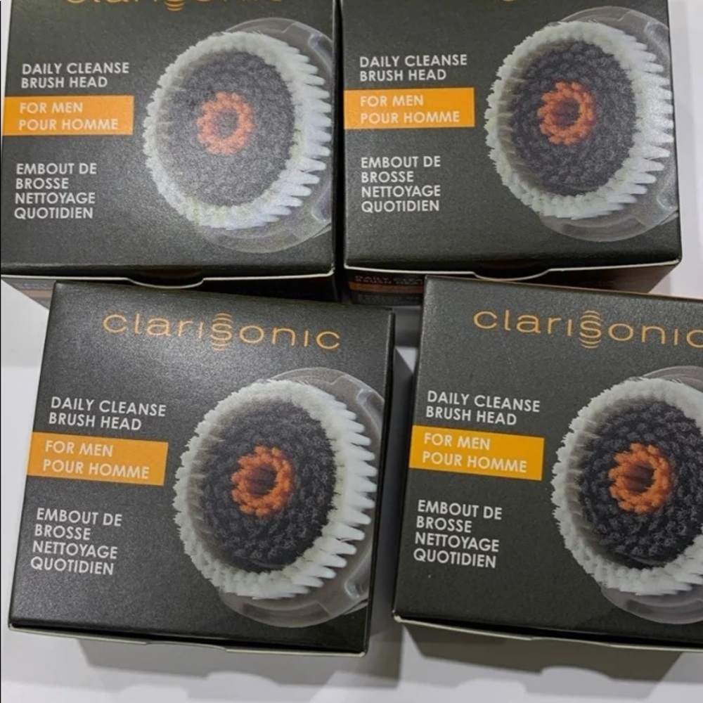 Clarisonic brush head for men alpha 4PK